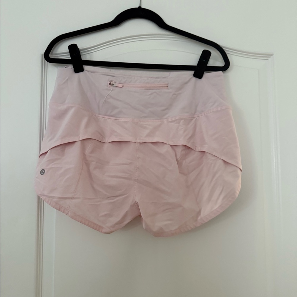 lululemon athletica Light Pink Athletic Shorts
